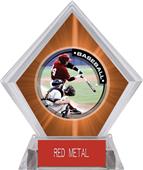 Awards P.R.1 Baseball Orange Diamond Ice Trophy Awards P.R.1 Baseball Orange Diamond Ice Trophy