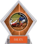 Awards P.R.2 Baseball Orange Diamond Ice Trophy Awards P.R.2 Baseball Orange Diamond Ice Trophy