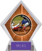 Awards P.R.2 Baseball Orange Diamond Ice Trophy Awards P.R.2 Baseball Orange Diamond Ice Trophy