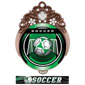 Hasty Awards 3" Tiara Medal Legacy Soccer Mylar Hasty Awards 3" Tiara Medal Legacy Soccer Mylar