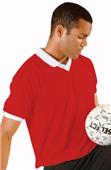 Eagle USA Poly/Cotton V-Neck Soccer Jersey