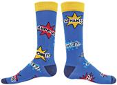 Wright Avenue Super Hero Novelty Cotton Crew Socks Wright Avenue Super Hero Novelty Cotton Crew Socks