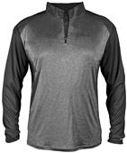 Badger Sport Pro Heather Sport 1/4 Zip Shirt Badger Sport Pro Heather Sport 1/4 Zip Shirt