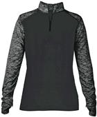 Badger Sport Ladies Sport Blend 1/4 Zip Jacket Badger Sport Ladies Sport Blend 1/4 Zip Jacket