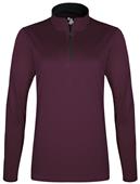 Badger Sport Ladies B-Core 1/4 Zip Shirt Badger Sport Ladies B-Core 1/4 Zip Shirt
