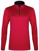 Badger Sport Ladies B-Core 1/4 Zip Shirt Badger Sport Ladies B-Core 1/4 Zip Shirt