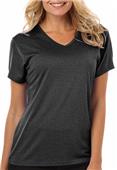 Blue Generation Womens Heathered V-Neck Tee Blue Generation Womens Heathered V-Neck Tee