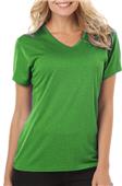 Blue Generation Womens Heathered V-Neck Tee Blue Generation Womens Heathered V-Neck Tee
