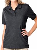 Blue Generation Ladies Heathered Polo Blue Generation Ladies Heathered Polo