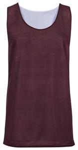 Outside: MAROON, Inside: WHITE