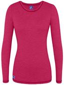 Adar Womens Junior Fit Long Sleeve Fitted Tee Adar Womens Junior Fit Long Sleeve Fitted Tee