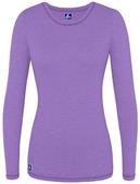 Adar Womens Junior Fit Long Sleeve Fitted Tee Adar Womens Junior Fit Long Sleeve Fitted Tee