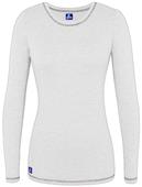 Adar Womens Junior Fit Long Sleeve Fitted Tee Adar Womens Junior Fit Long Sleeve Fitted Tee