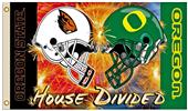 Collegiate Oregon/Oregon State Rivalry House Flag Collegiate Oregon/Oregon State Rivalry House Flag