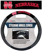 Collegiate Nebraska Steering Wheel Cover Collegiate Nebraska Steering Wheel Cover