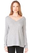Bella+Canvas Flowy Long Sleeve V-Neck Tee Bella+Canvas Flowy Long Sleeve V-Neck Tee