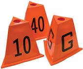 Athletic Specialty Stackable Sideline Markers SET Athletic Specialty Stackable Sideline Markers SET