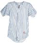 All Star Baseball Full Button Pinstripe Jerseys
