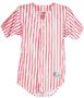 All Star Baseball Full Button Pinstripe Jerseys