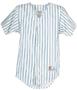 All Star Baseball Full Button Pinstripe Jerseys