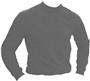 Baseball 100% Cotton Long Sleeve Mock Turtleneck