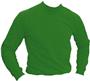 Baseball 100% Cotton Long Sleeve Mock Turtleneck