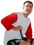 Eagle USA Classic Baseball Tee Athletic Cut Shirt