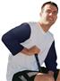 Eagle USA Classic Baseball Tee Athletic Cut Shirt