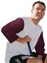 Eagle USA Classic Baseball Tee Athletic Cut Shirt