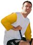 Eagle USA Classic Baseball Tee Athletic Cut Shirt