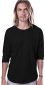 Cotton Heritage Fashion 3/4 Sleeve Baseball Tee Cotton Heritage Fashion 3/4 Sleeve Baseball Tee
