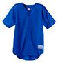 Pro Mesh Button Front V-Neck Baseball Jersey