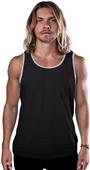 Cotton Heritage Premium Tank Top with Heather Trim Cotton Heritage Premium Tank Top with Heather Trim
