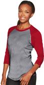 Next Level Unisex Tri-Blend 3/4 Raglan T-Shirt Next Level Unisex Tri-Blend 3/4 Raglan T-Shirt