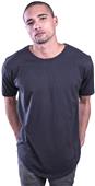 Cotton Heritage Premium Long Tee w/Scallop Bottom Cotton Heritage Premium Long Tee w/Scallop Bottom