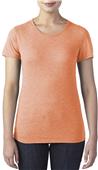 Anvil Women's Tri-Blend Short Sleeve Tee Anvil Women's Tri-Blend Short Sleeve Tee