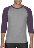 Anvil Adult Tri-Blend 3/4 Sleeve Raglan Tee Anvil Adult Tri-Blend 3/4 Sleeve Raglan Tee