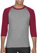 Anvil Adult Tri-Blend 3/4 Sleeve Raglan Tee Anvil Adult Tri-Blend 3/4 Sleeve Raglan Tee