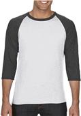 Anvil Adult Tri-Blend 3/4 Sleeve Raglan Tee Anvil Adult Tri-Blend 3/4 Sleeve Raglan Tee
