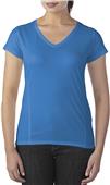 Gildan Ladies V-Neck Tech T-Shirt Gildan Ladies V-Neck Tech T-Shirt