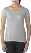 Gildan Ladies V-Neck Tech T-Shirt Gildan Ladies V-Neck Tech T-Shirt