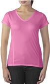 Gildan Ladies V-Neck Tech T-Shirt Gildan Ladies V-Neck Tech T-Shirt
