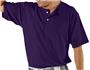 2-Button Placket Baseball Jersey Full Athletic Cut
