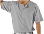 2-Button Placket Baseball Jersey Full Athletic Cut
