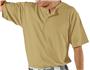 2-Button Placket Baseball Jersey Full Athletic Cut