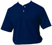 Eagle USA Poly Cotton Mesh 2Button Baseball Jersey