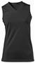 Womens Racerback Sleeveless V-Neck Jersey
