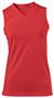 Womens Racerback Sleeveless V-Neck Jersey