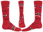 Wright Avenue Sushi Novelty Cotton Crew Socks Wright Avenue Sushi Novelty Cotton Crew Socks