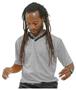 High Sheen Low Sheen Triangle Design Soccer Jersey